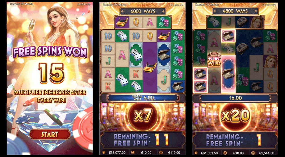 ฟีเจอร์โบนัสฟรีเกมส์