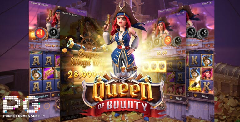 pg slot ambbet evo สล็อต รีวิว-Queen-of-Bounty-ค่าย-PGSLOT-768x392